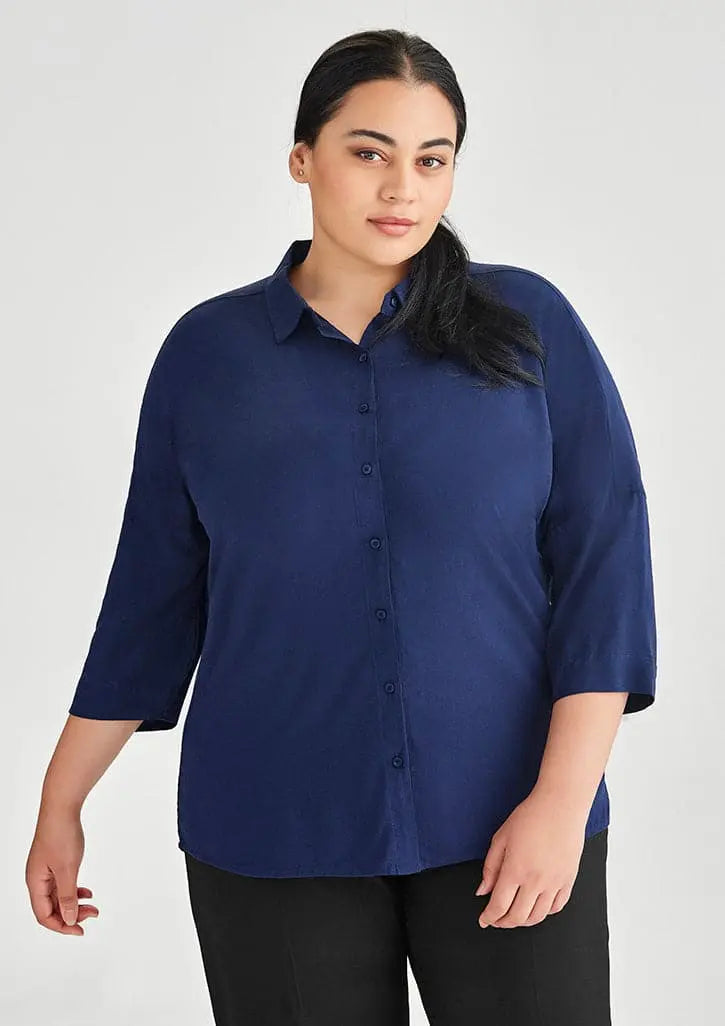 Biz Collection Dahlia 3/4 Sleeve Blouse RB366LT  Simply Scrubs Australia